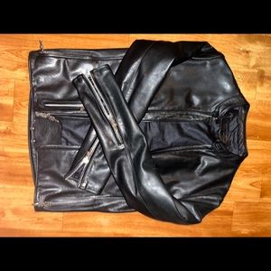 CHROME HEARTS LEATHER JACKET - 100% AUTHENTIC - DEADSTOCK